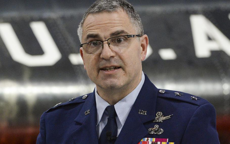 air force maj gen william cooley